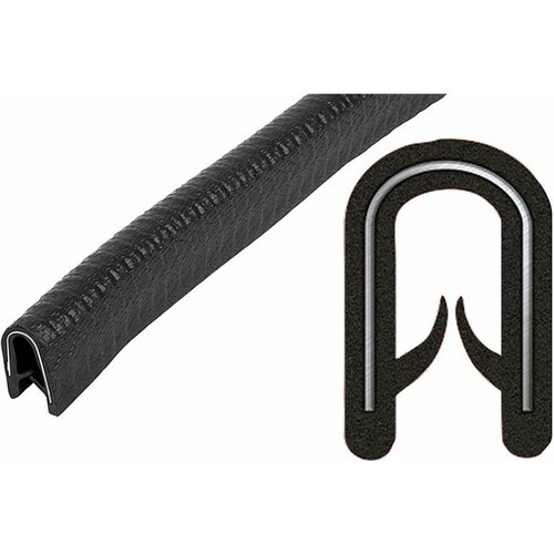 Профиль защитный для кромок 1-4 мм KIPP K1367.114x2 (упаковка 2 метра)