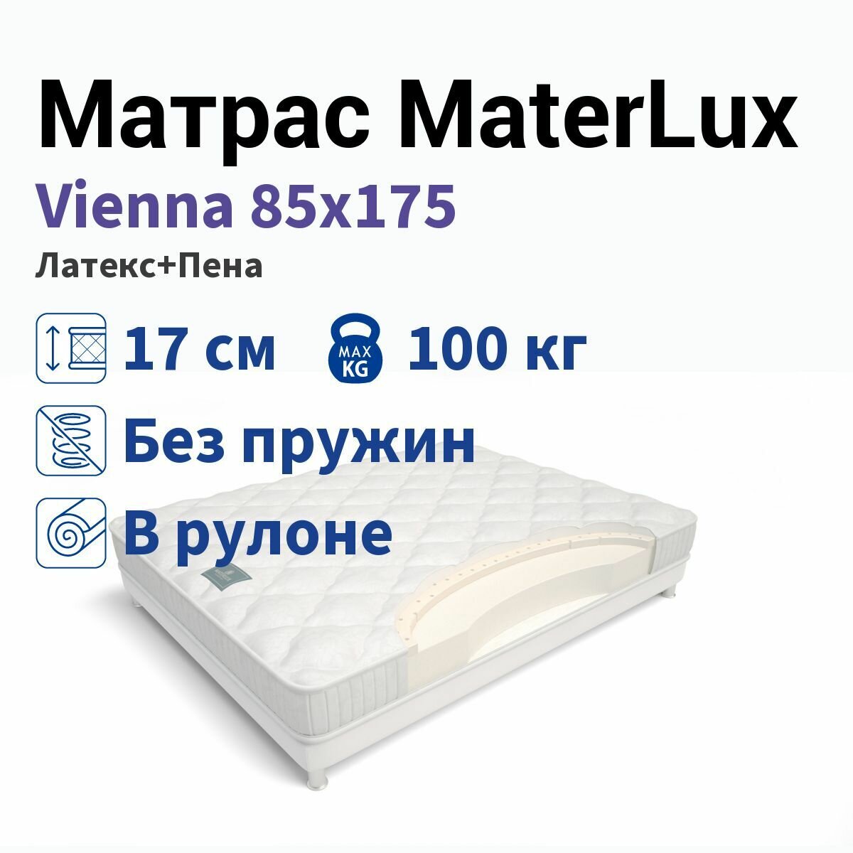 Матрас Materlux Vienna 85х175