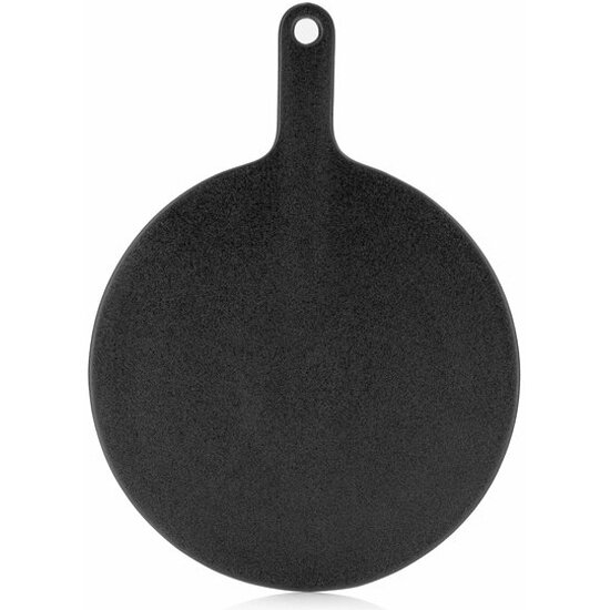 Доска Walmer сервировочная круглая IRON BLACK 35x26cм  W37001008 