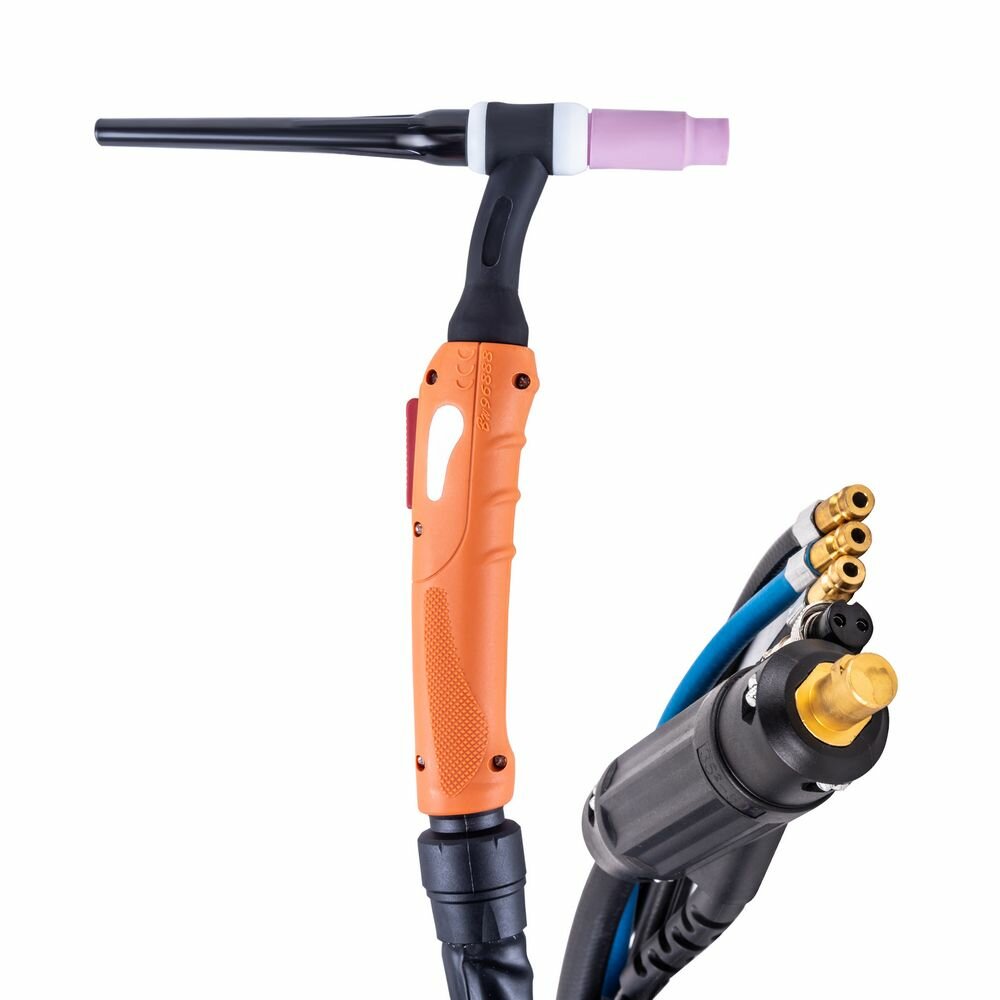 Горелка UnoTIG-18 4м (35мм2) для аргонодуговой сварки с жидкостным охлаждением — фото 1