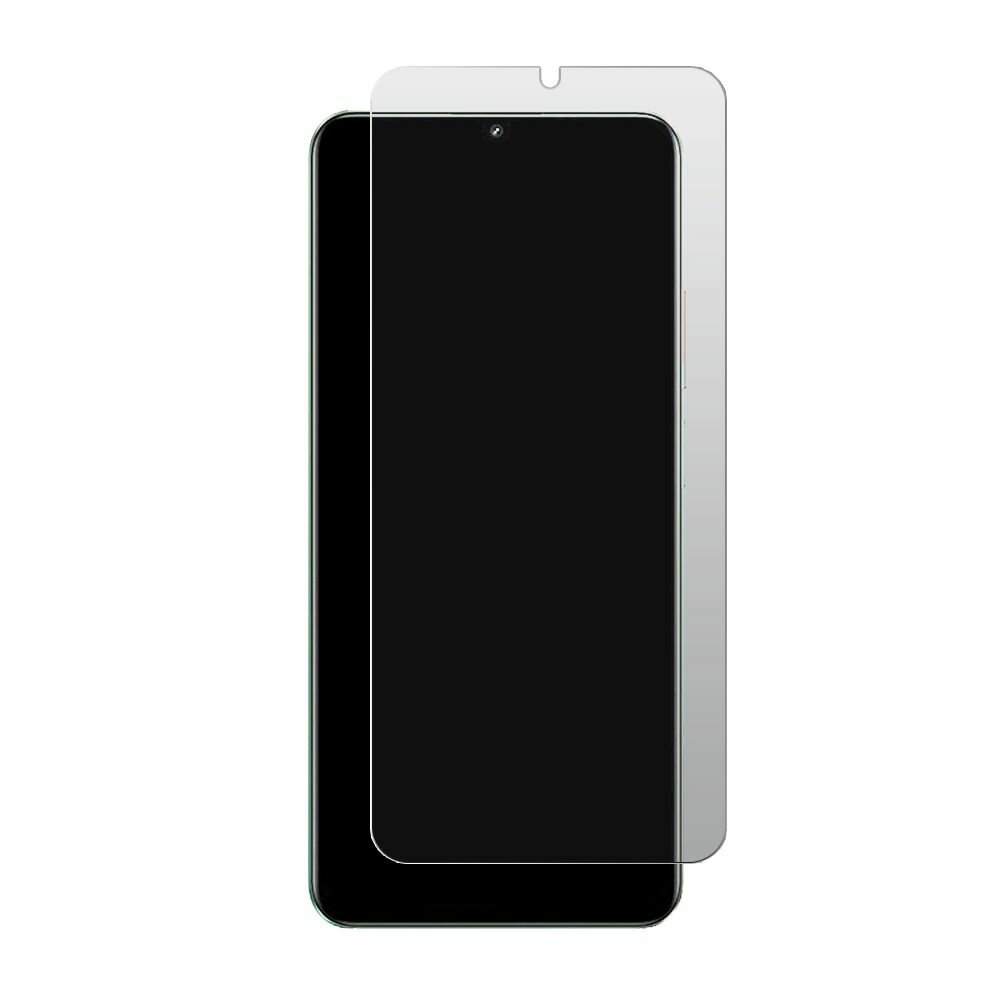 Стекло защитное гибридное матовое Krutoff для Realme C61
