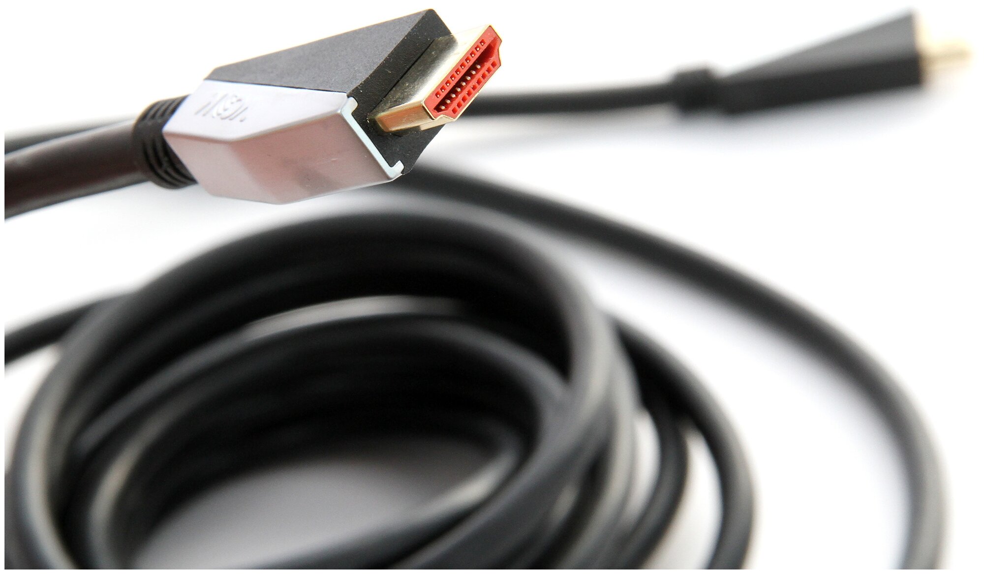 Кабель VCOM HDMI (M) - HDMI (M) v2.0, 5м, 4K@60 Hz, Черный CG579-5M