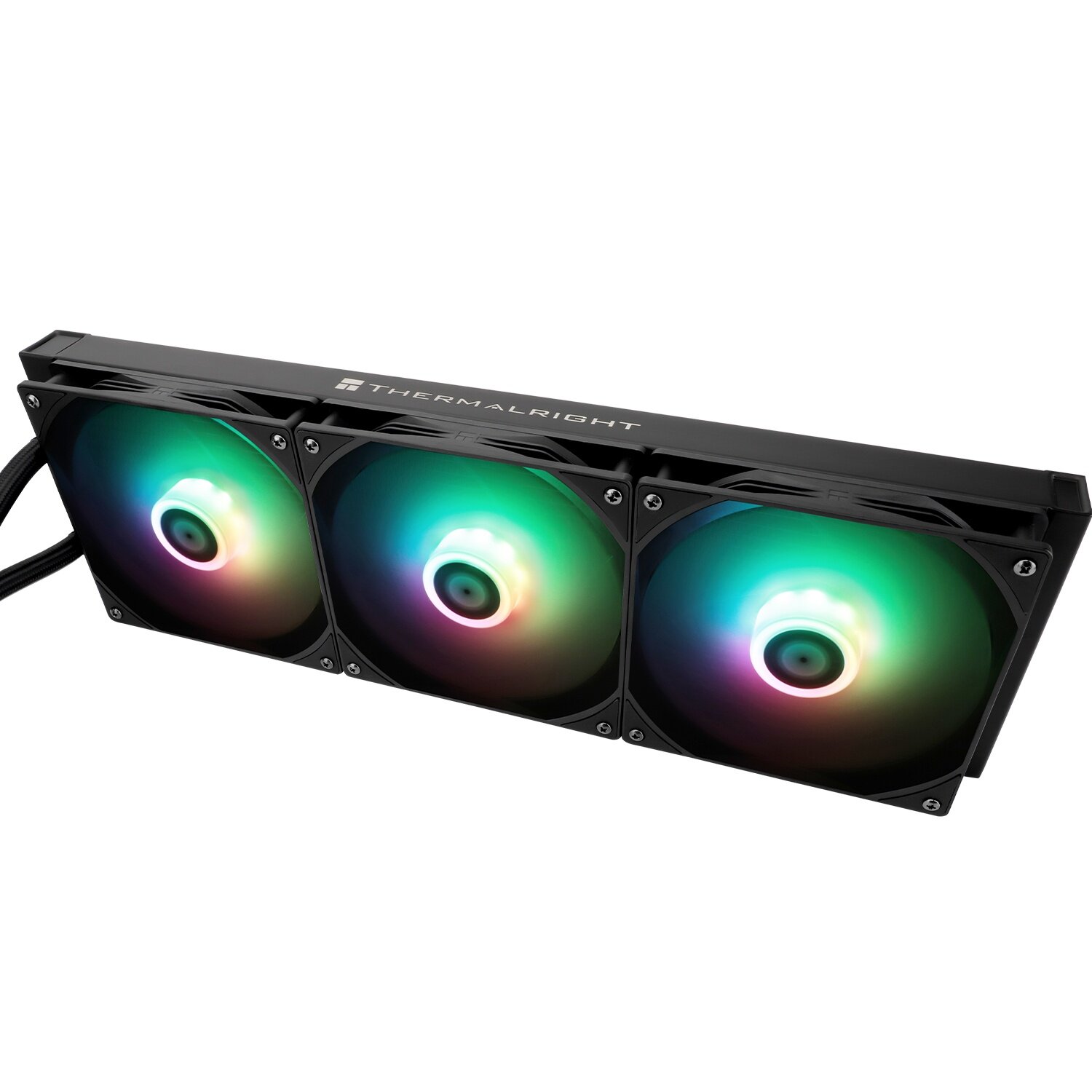 Система жидкостного охлаждения Thermalright Frozen Warframe 420 BLACK ARGB — фото 1