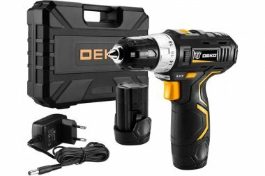 Аккумуляторная дрель-шуруповерт Deko GCD12DU3 SET 4 063-4140