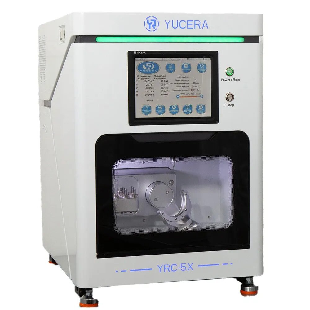 YRC-5X - 5-осевой стоматологический фрезерный станок, для сухой обработки Yucera