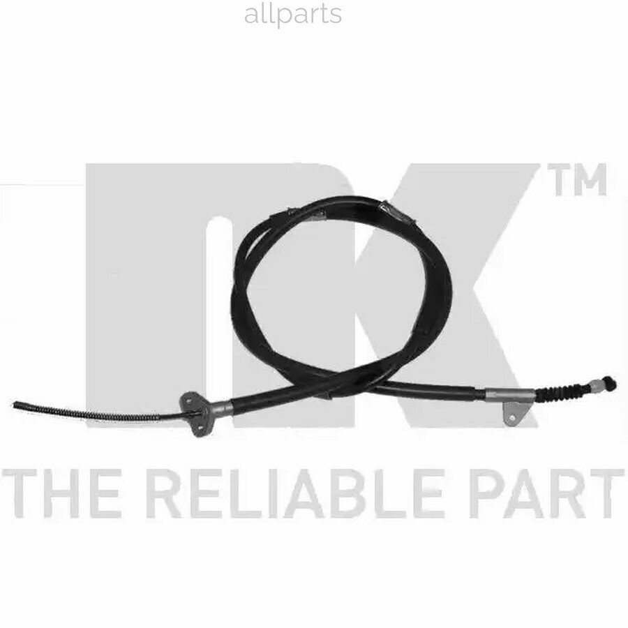 NK 9045125 9045125_трос ручника левый! disc\ Toyota Avensis all 00>