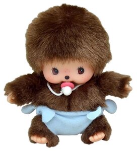 Фото Кукла Monchhichi Bebichhichi Мальчик в подгузнике, 15 см, 235370