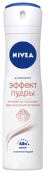 Nivea антиперспирант, спрей, Эффект пудры