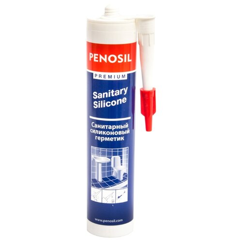 фото Герметик penosil sanitary silicone санитарный 310 мл. белый