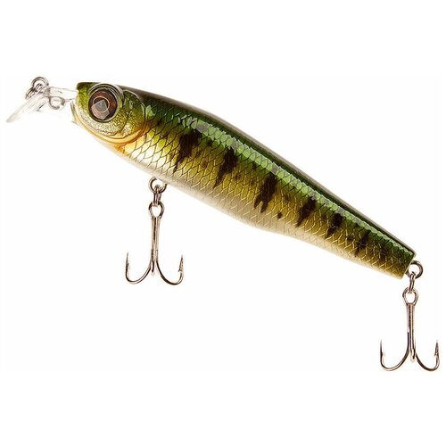 Воблер ADUSTA Twitch Shiner Liner 90F 12гр #021 Yellow Perch, # 0000682732