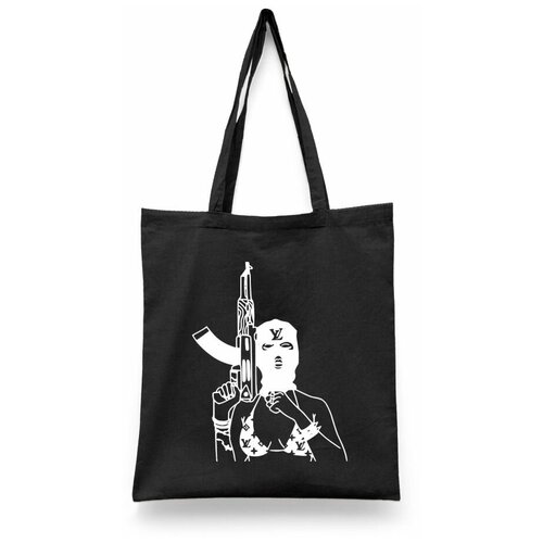 фото Сумка шоппер каждому своё, черный