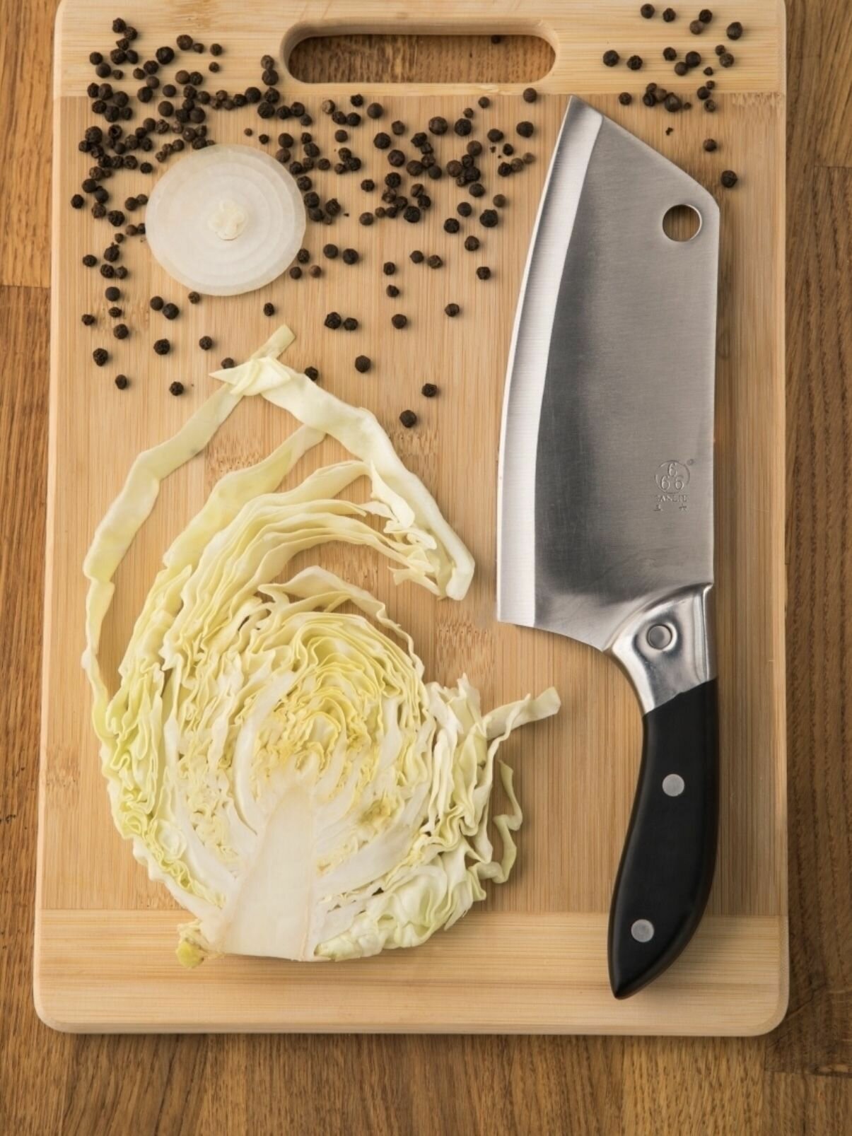 Кухонный нож 'Sanliu 666' универсальный для чиски и нарезки мясо овощей фруктов