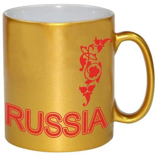 фото Золотая кружка russia drabs