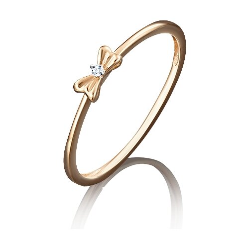 Кольца Platina Jewelry Золотое кольцо с фианитами