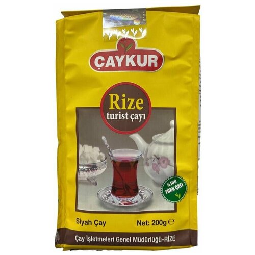 Турецкий черный мелколистовой чай Caykur 200 г.