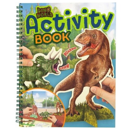 Альбом для игр Dino World Динозавры