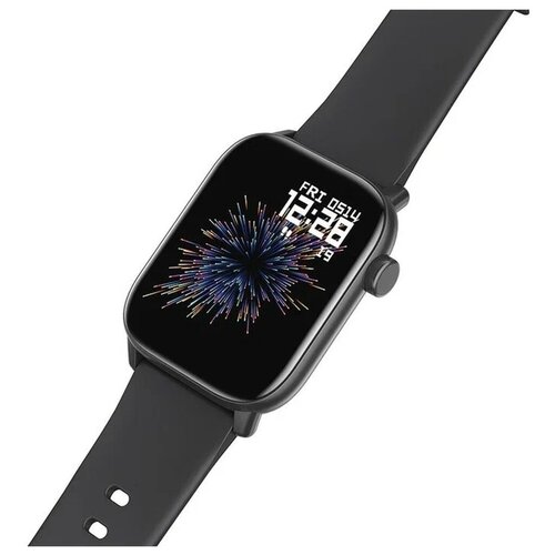 Смарт-часы Hoco Y3 169 240x285 IP68 BT50 220 мАч будильник шагомер черные 210700₽