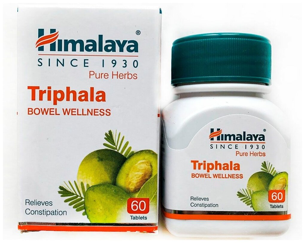 Трифала Хималая Triphala Himalaya Herbals