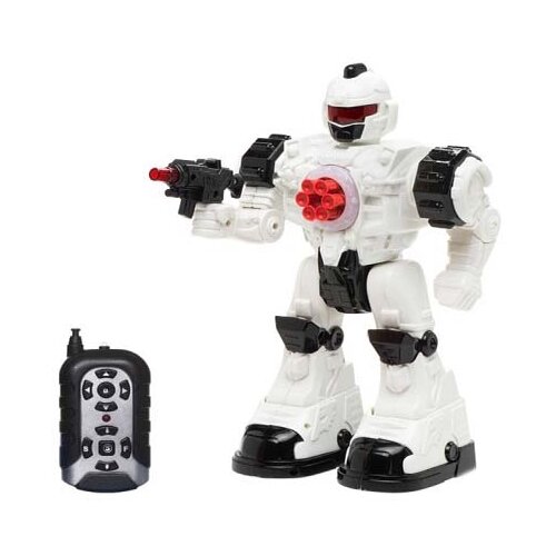 Робот 1 TOY Звездный защитник Т59068, белый робот 1 toy светомузики обезьянка белый оранжевый