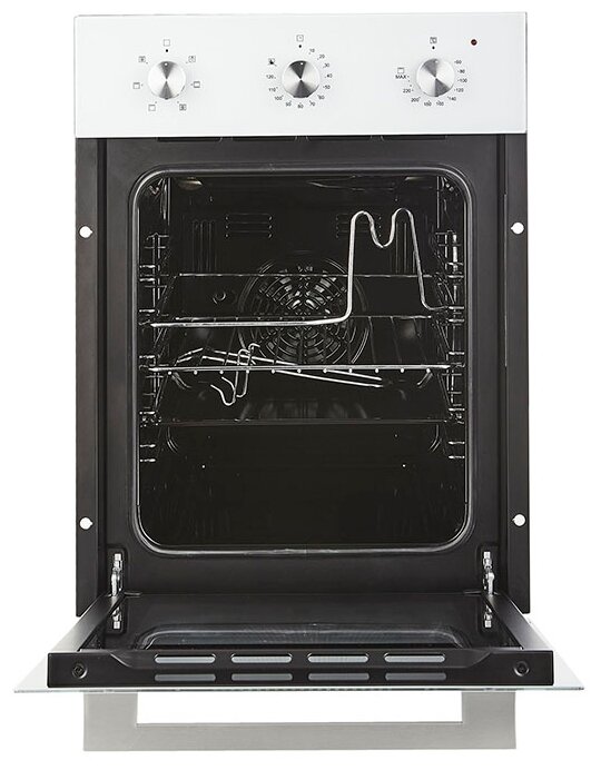 Духовой шкаф KRONA CORRENTE 45 WH встраиваемый электрический (независимый) белый - фотография № 5