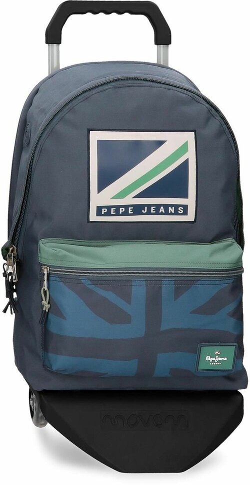 Рюкзак для мальчика 42 см на тележке Pepe Jeans Tom