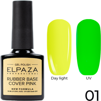 Elpaza Neon Rubber Base 01 10 мл