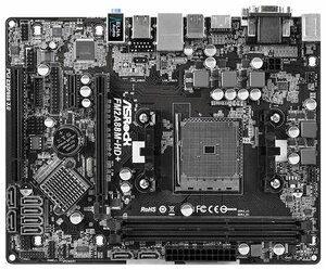 Материнская плата ASRock FM2A88M-HD+ R2.0