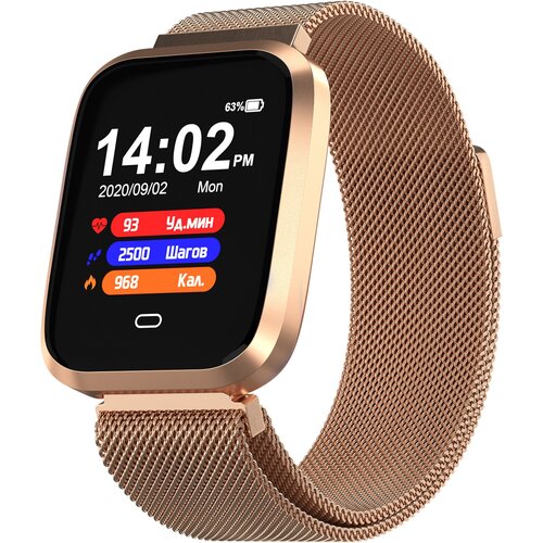 Умные часы Elband CD16 часы здоровья с замером давления и пульса Золотистый 165000₽
