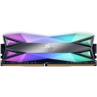 Оперативная память ADATA DDR4 8Gb 4133MHz pc-33000 XPG SPECTRIX D60G RGB Grey CL19 (AX4U41338G19J-ST60)