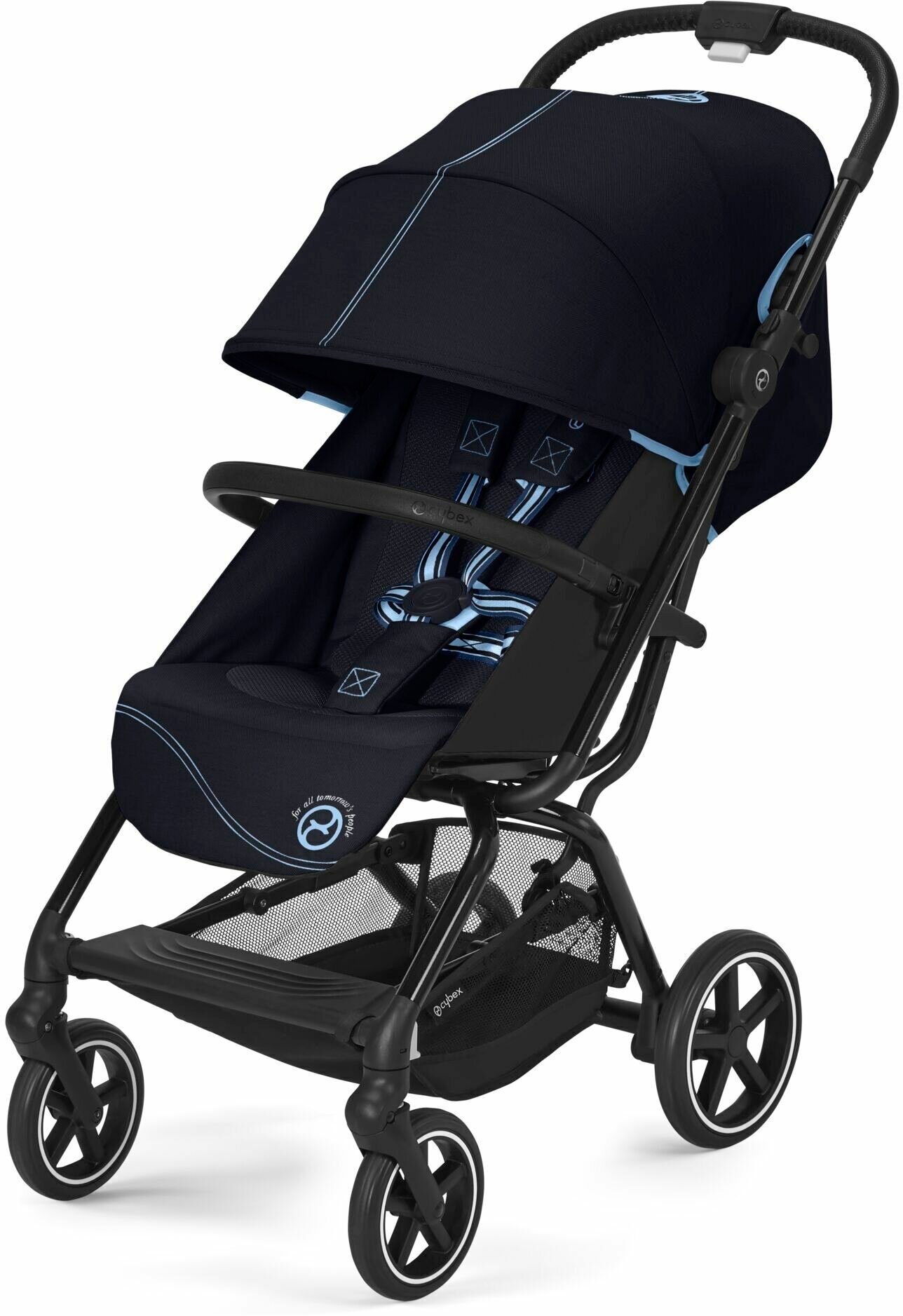 Прогулочная коляска Cybex Eezy S Plus 2, Ocean Blue