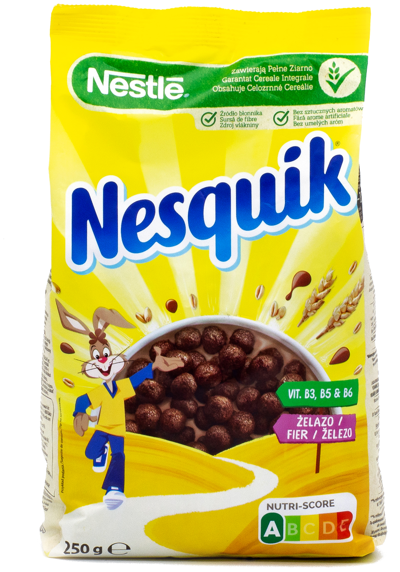 Готовый завтрак Nesquik шоколадные шарики, 250 г