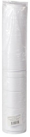 Крышка для стакана 300-400 мл, диаметр 90 мм, 100 штук с клапаном-носиком, белая, скандипакк, 9032, 77409032