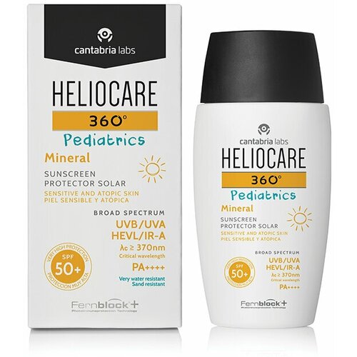 Cantabria Labs HELIOCARE 360 Pediatrics Mineral Sunscreen SPF 50 Cantabria Labs Минеральный фотопротектор для детей СЗФ 50