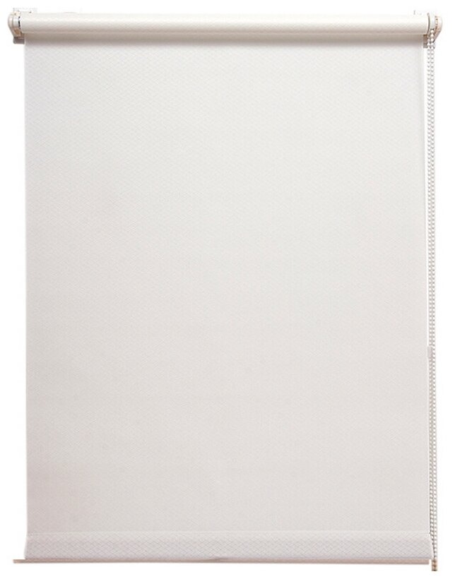 Рулонная штора Кавандоли белый джут 140*160 см