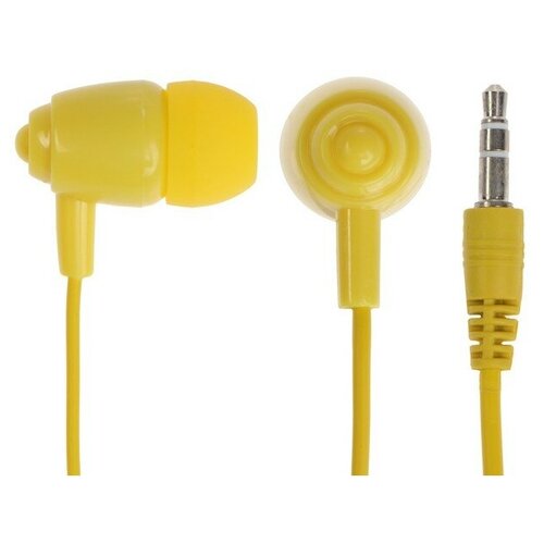 Наушники Perfeo ALTO PF_C3186_B вакуумные 104 дБ 32 Ом 35 мм 12 м коробка желтые 260₽
