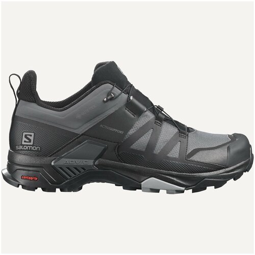 фото Salomon кроссовки x ultra 4 gtx ru 42 uk 8.5 us 9, magnet/black/mnment