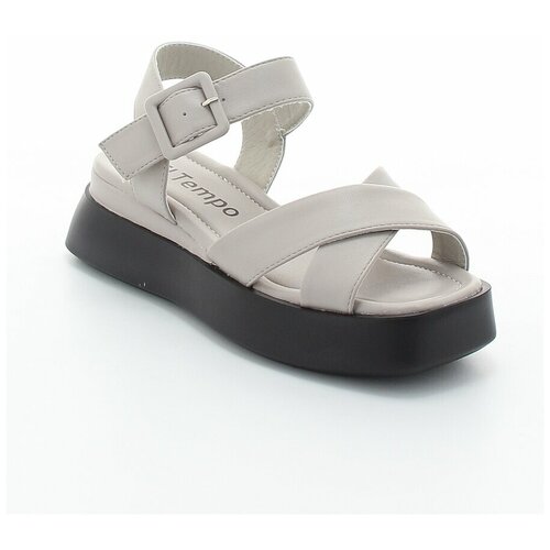 фото Босоножки el tempo женские летние, размер 39, цвет серый, артикул fl554 f5930-5