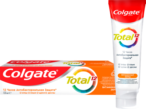 Зубная паста Colgate Total Витаминный заряд 100мл