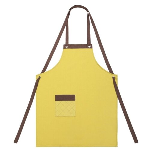 Фартук кухонный Keep Palms, горчичный