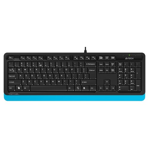 Клавиатура проводная A4Tech FStyler FK10 Black/Blue