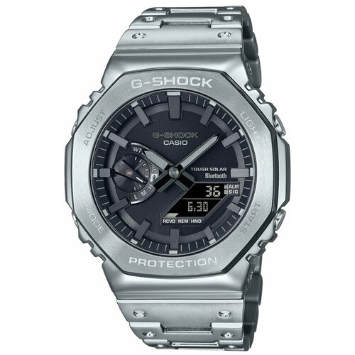 Наручные часы CASIO Наручные часы CASIO GM B2100D 1A, серый, серебряный