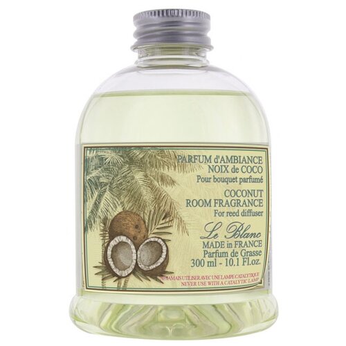Le Blanc Наполнитель для диффузора Кокос, 300 мл,