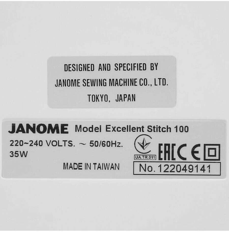 Швейная машина JANOME белый - фото №14