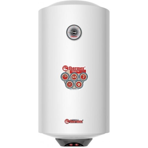 Водонагреватель Thermex Praktik 50 V Slim 25кВт 50л электрический настенный 1216900₽