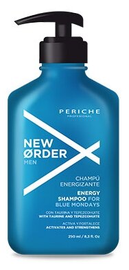 Periche Profesional шампунь NEW ORDER MEN ENERGY восстанавливающий, 250 мл