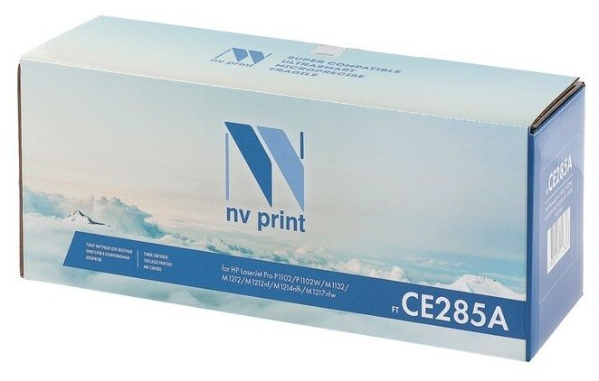 Картридж NV PRINT CE285A для HP LaserJet Pro P1102/M1132/M1212/M1214/M1217 (1600k)