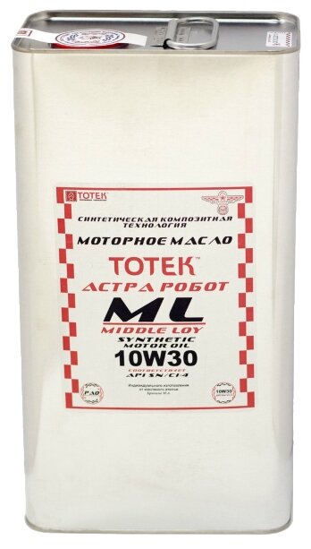 Моторное масло тотек Астра Робот ML SAE 10W30 5л ML1030005