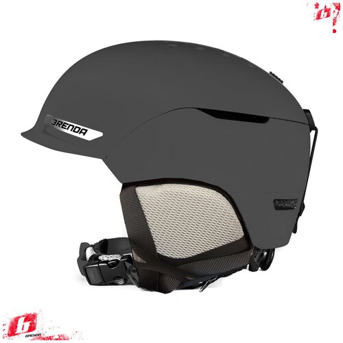 фото Горнолыжный шлем brenda monu grey размер l (59-61)