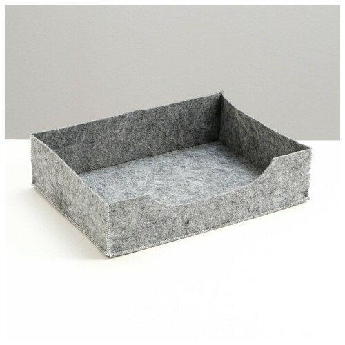 Лежанка для животных из войлока Просто но удобно 40 х 30 х 10 см 518₽