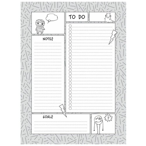 Расписание уроков Планер А5+ Check list 2,55л.,склейка недат.,ПНС2255508